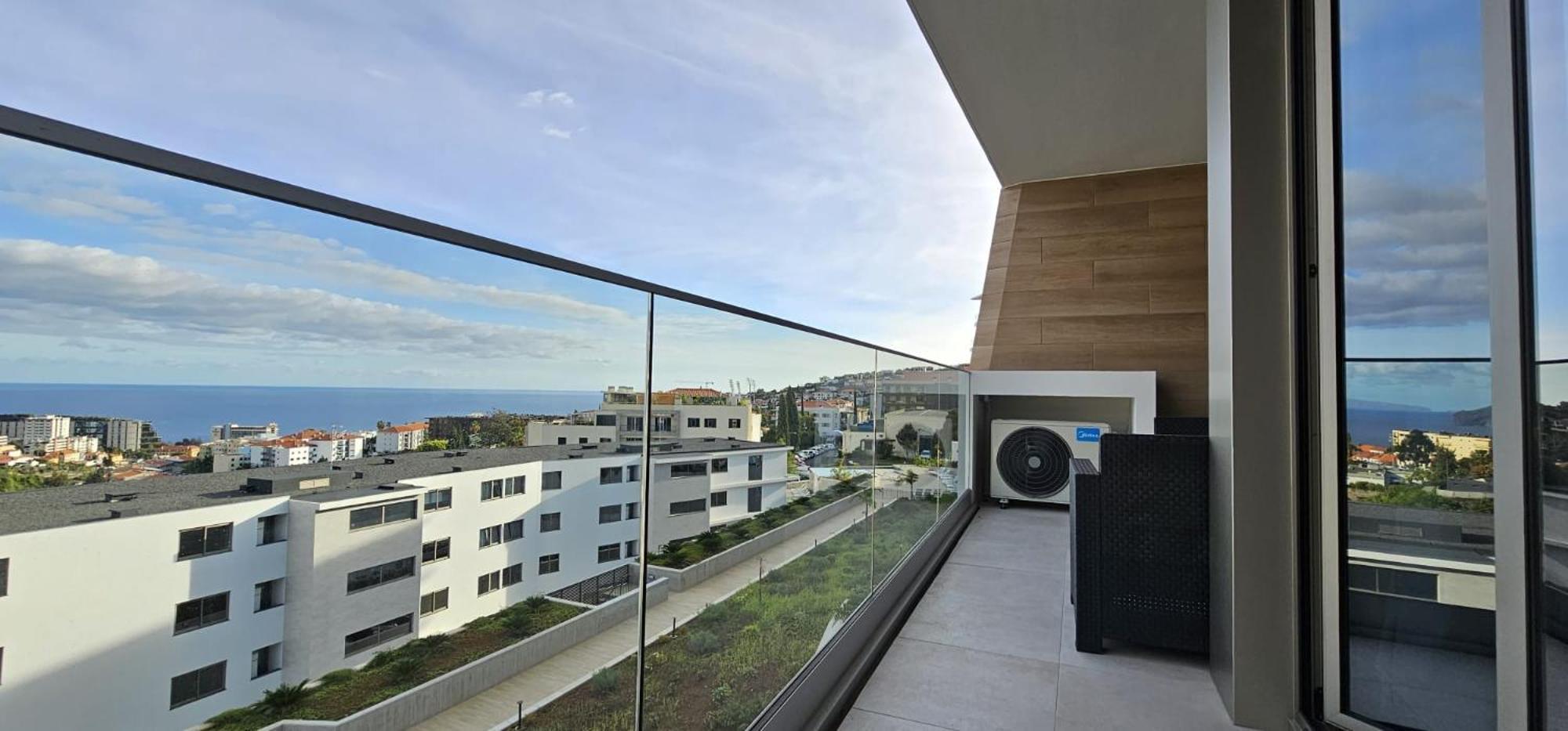 شقة Vista Mar - Ac, Parking And Pool فونشال المظهر الخارجي الصورة